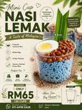 Mini Cup Nasi Lemak (20 Cups Package