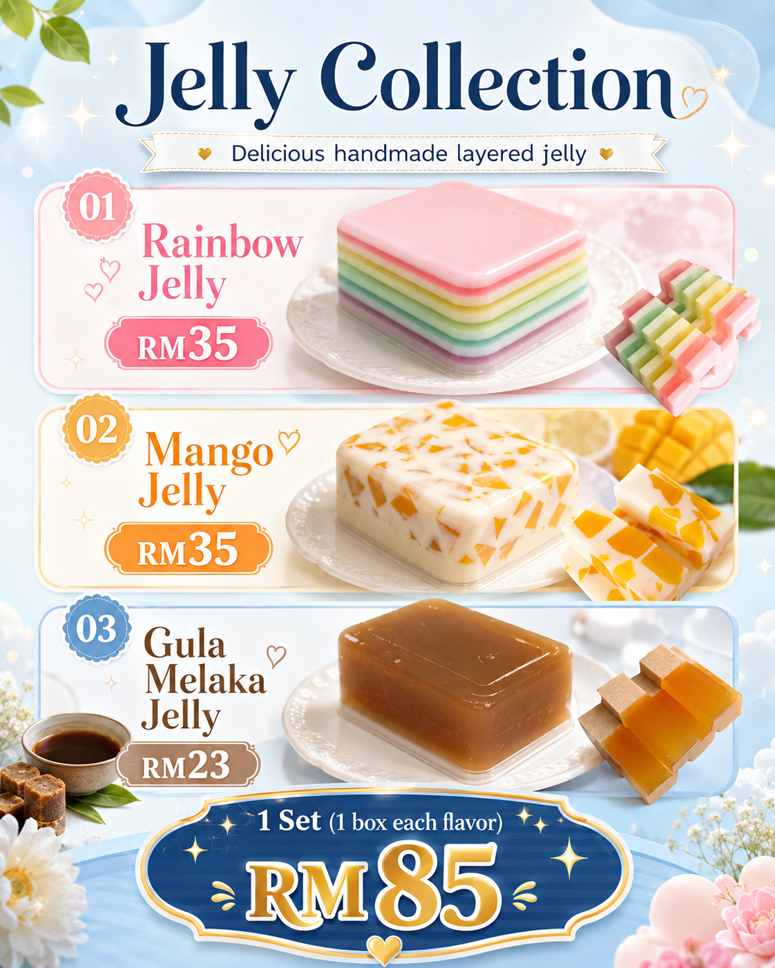 Rainbow jelly
