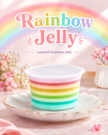 Rainbow Jelly cup