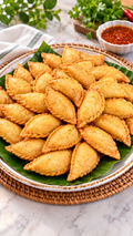 Golden Mini Karipap Platter – 40pcs