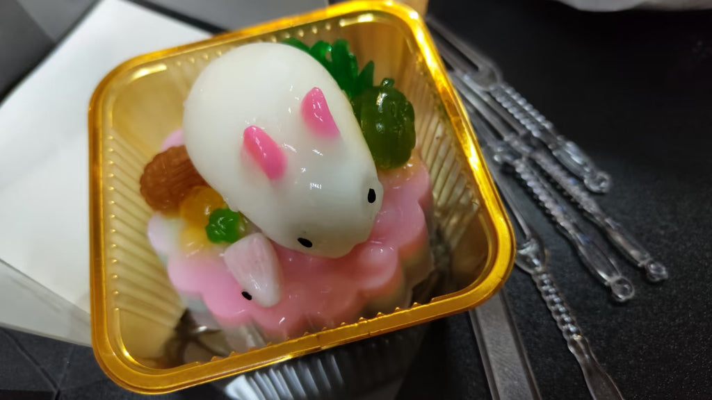 🌕 Cute Bunny Jelly Mooncake – Mid-Autumn Festival Special 🐰