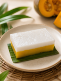Traditional Kuih Talam Pumpkin