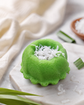Puteri Ayu – Pandan Coconut Steamed Cake