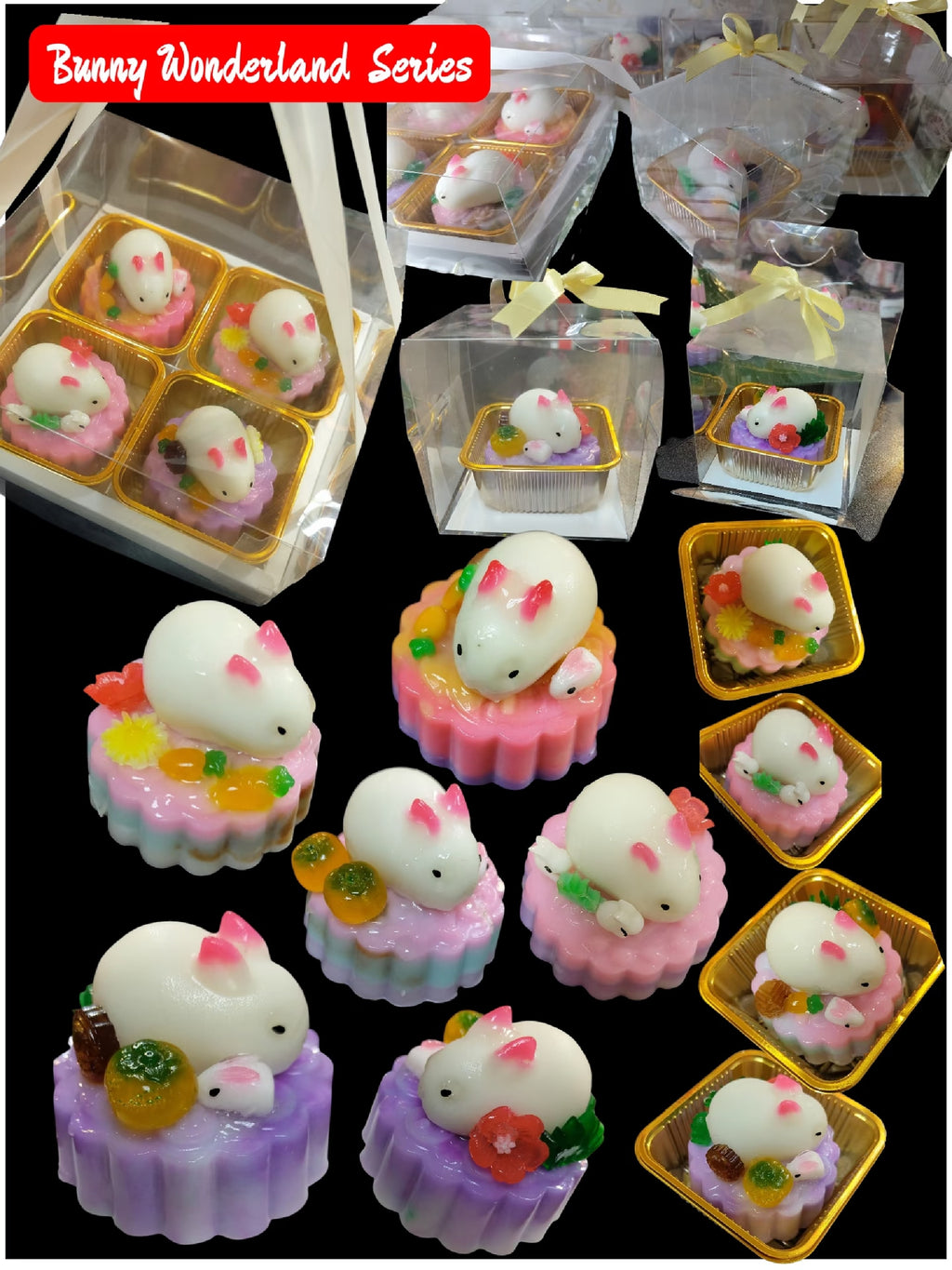 🌕 Cute Bunny Jelly Mooncake – Mid-Autumn Festival Special 🐰